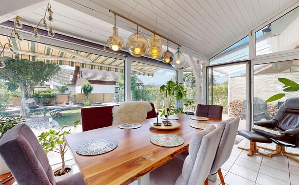 Immobilie in Sisseln Ag - Saniertes 6-Zimmerhaus mit Wintergarten & PV-Anlage - Bild 3