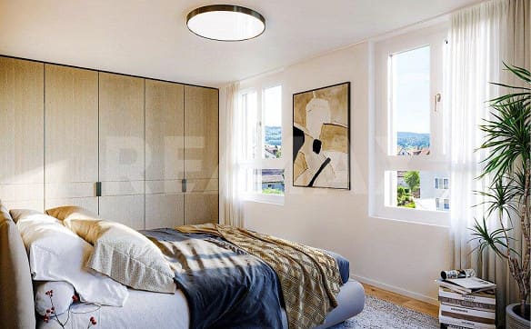Immobilie in Bünzen - Neubauprojekt "Mühlehof": Hochwertige 2.5-Zimmer-Wohnung im Erdgesc... - Bild 2
