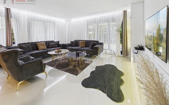 Immobilie in Reinach Ag - Stilvolle 4.5-Zimmer-Gartenwohnung mit Garten und Terrasse - Bild 0