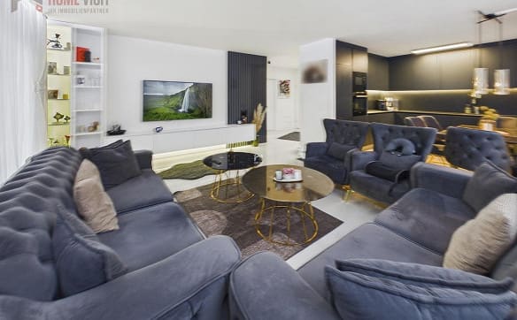 Immobilie in Reinach Ag - Stilvolle 4.5-Zimmer-Gartenwohnung mit Garten und Terrasse - Bild 2