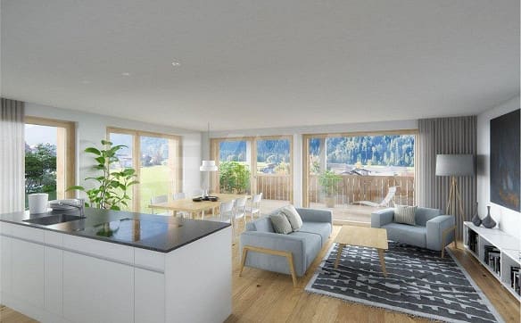 Immobilie in Schiers - Energiebewusst wohnen www.garglas.ch - 4½-Zimmer-Wohnung E3 mit Ant... - Bild 2
