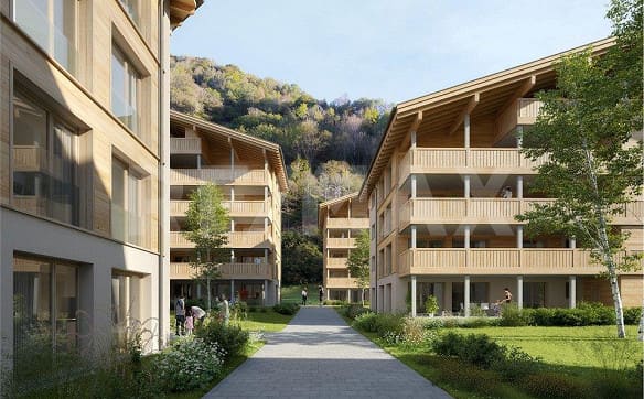 Immobilie in Schiers - Energiebewusst wohnen www.garglas.ch - 4½-Zimmer-Wohnung E3 mit Ant... - Bild 3