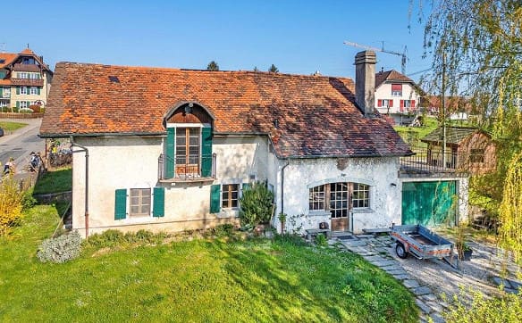 Immobilie in Rueyres - Maison de 1750: cadre  bucolique et apaisant,  à rénover - Bild 0