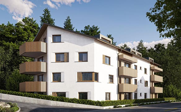 Immobilie in Flims Waldhaus - Exklusive 5.5-Zimmer-Neubauwohnung mit Weitsicht in Flims - Bild 4