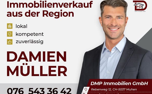 Immobilie in Hunzenschwil - Charmante 5.5-Zimmer-Wohnung im 1. OG  in Hunzenschwil  - Bild 1