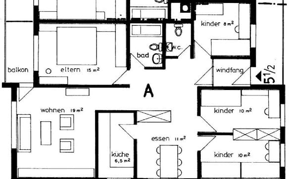 Immobilie in Hunzenschwil - Charmante 5.5-Zimmer-Wohnung im 1. OG  in Hunzenschwil  - Bild 15