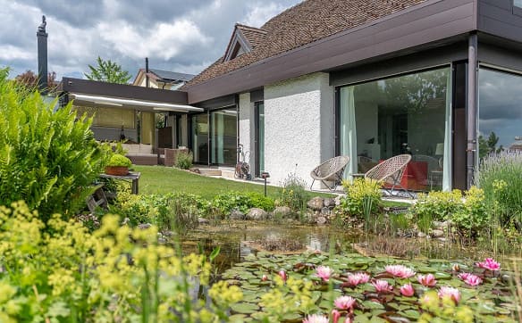 Immobilie in Lohn Sh - exklusive 4.5 - 5.5 Zimmer Architekten-Villa mit Alpenpanorama - Bild 12