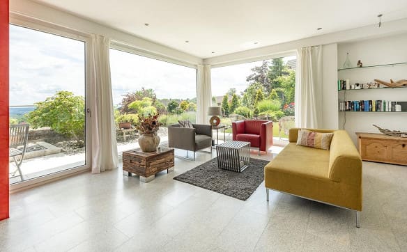 Immobilie in Lohn Sh - exklusive 4.5 - 5.5 Zimmer Architekten-Villa mit Alpenpanorama - Bild 2
