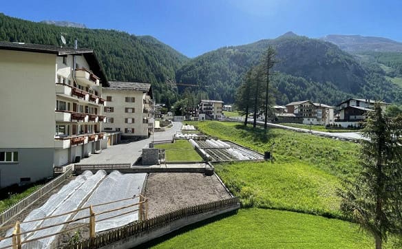 Immobilie in Saas-grund - Moderne 4.5 Zimmerwohnung mit unverbautem Blick. 3. Stock Süd-Ost m... - Bild 10