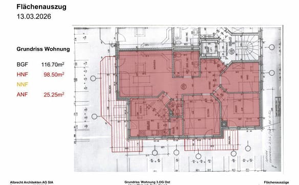 Immobilie in Saas-grund - Moderne 4.5 Zimmerwohnung mit unverbautem Blick. 3. Stock Süd-Ost m... - Bild 12