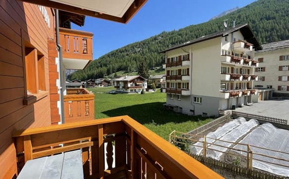 Immobilie in Saas-grund - Moderne 4.5 Zimmerwohnung mit unverbautem Blick. 3. Stock Süd-Ost m... - Bild 8