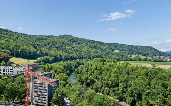Immobilie in Baden - Wohnen über den Dächern von Baden - Exklusive 2.5-Zimmer-Wohnung mi... - Bild 11
