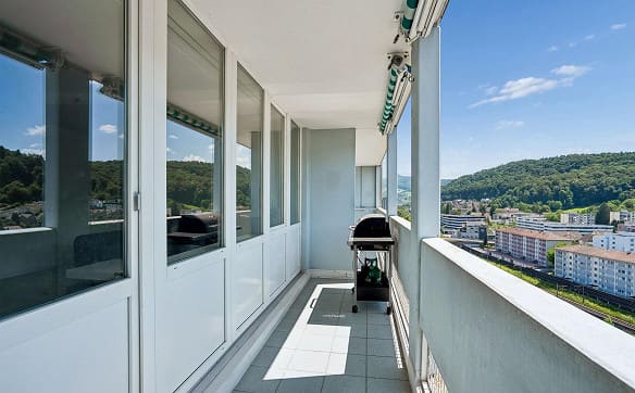 Immobilie in Baden - Wohnen über den Dächern von Baden - Exklusive 2.5-Zimmer-Wohnung mi... - Bild 12