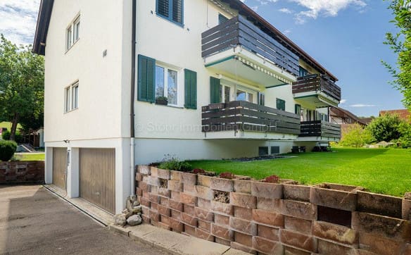 Immobilie in Dorf - 3.5-Zimmerwohnung im Hochparterre mit Balkon und vielseitigen Neben... - Bild 23