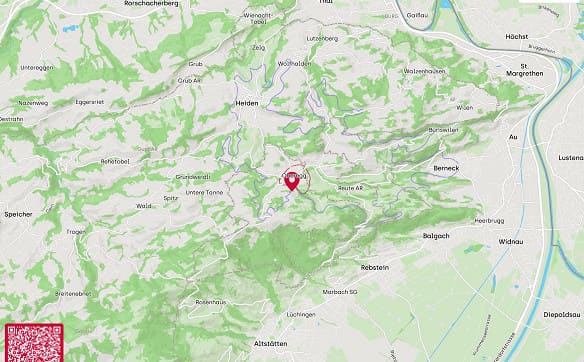 Immobilie in Oberegg - Schöne 3.5 Zimmer Wohnung im grünen - Bild 15