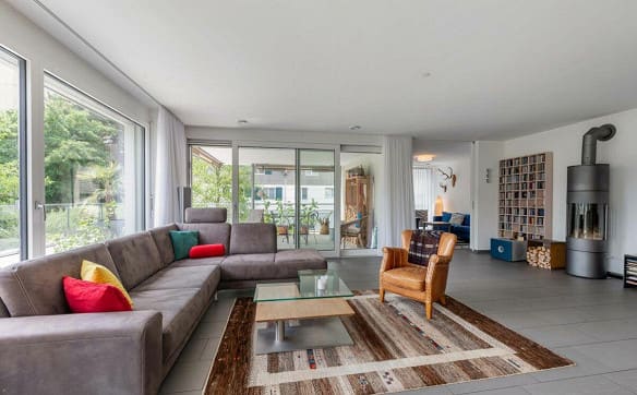 Immobilie in Stilli - Moderne 5.5-Zimmer-Terrassenwohnung mit wunderbarem Blick auf die Aare - Bild 1
