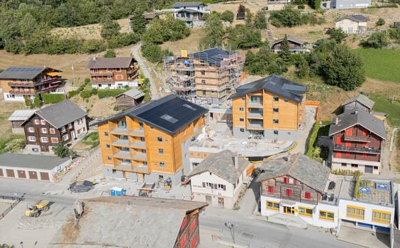 Immobilie in Bürchen - Ruhig gelegene 3.5-Zimmerwohnung im Neubau Hasol in Bürchen - Bild 5