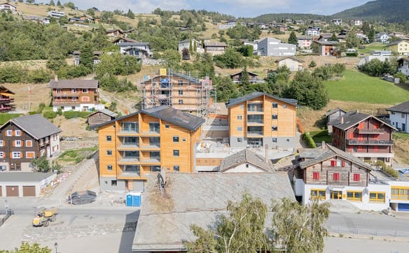 Immobilie in Bürchen - 4.5zimmer-Dachgeschosswohnung (Zweitwohnung!) im Neubau Hasol in Bü... - Bild 4