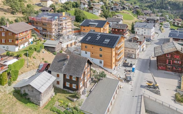 Immobilie in Bürchen - 4.5zimmer-Dachgeschosswohnung (Zweitwohnung!) im Neubau Hasol in Bü... - Bild 9