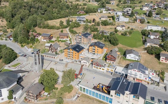 Immobilie in Bürchen - Sonnige Dachwohnung (3.5-Zimmer) als Zweitwohnsitz im Neubau Hasol - Bild 11