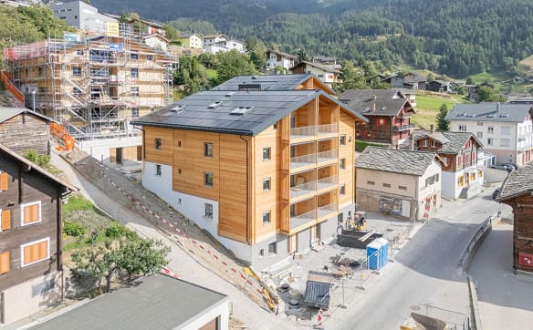 Immobilie in Bürchen - Sonnige Dachwohnung (3.5-Zimmer) als Zweitwohnsitz im Neubau Hasol - Bild 7