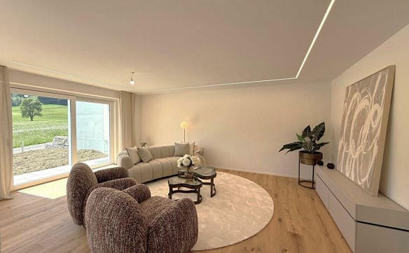 Immobilie in Balterswil - Drei 5.5 Zimmer Reiheneinfamilienhäuser - charmant, naturnah, indiv... - Bild 1