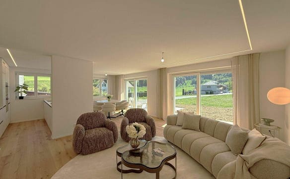 Immobilie in Balterswil - Drei 5.5 Zimmer Reiheneinfamilienhäuser - charmant, naturnah, indiv... - Bild 2