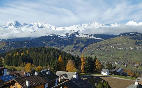 Immobilie in Obersaxen - Die heimelige Wohnung  in Obersaxen mit Ski-in und Ski-out - Bild 1