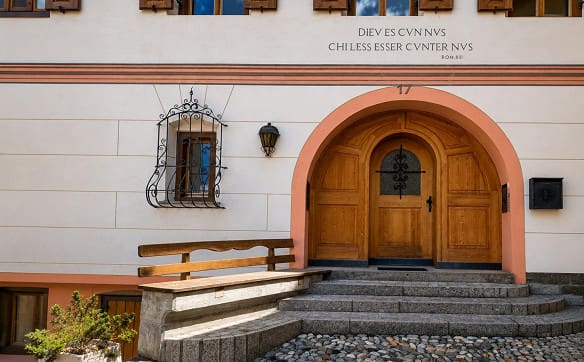 Immobilie in Sent - Traditioneller Charme trifft auf Bergpanorama in Sent - Bild 1