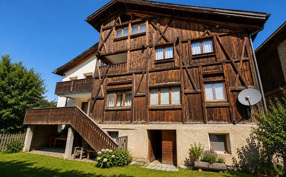 Immobilie in Sent - Traditioneller Charme trifft auf Bergpanorama in Sent - Bild 4