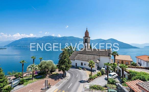 Immobilie in Ronco Sopra Ascona - Charmante Attikawhg. mit Panoramablick (1a) - Bild 1