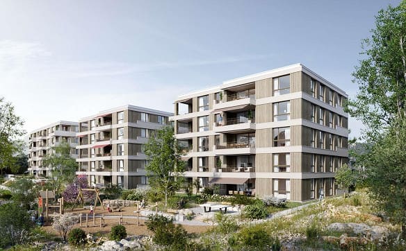 Immobilie in Buchs Zh - Ihr neues Zuhause im Neubauprojekt «Rosengarten» - Attraktive 3.5-Z... - Bild 1