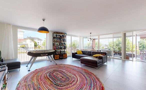 Immobilie in Pfäffikon Sz - Moderne 5.5-Z-Wohnung mit Wintergarten an bester Lage in Pfäffikon SZ - Bild 2
