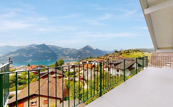 Immobilie in Emmetten - Wohnen mit Panorama. Ihr Zuhause über dem Vierwaldstättersee - Bild 1