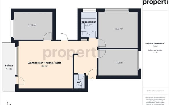Immobilie in Eschenbach Lu - Sonniger Balkon, familienfreundliche Lage und eigener Parkplatz ink... - Bild 12