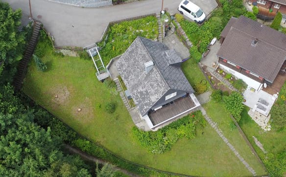 Immobilie in Walzenhausen - Bauland mit Neubaustudie an atemberaubender Fernsicht - Bild 1