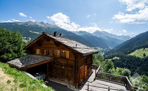 Immobilie in Grimentz - Chaleureux chalet avec cachet et vues exceptionnelles - Bild 1