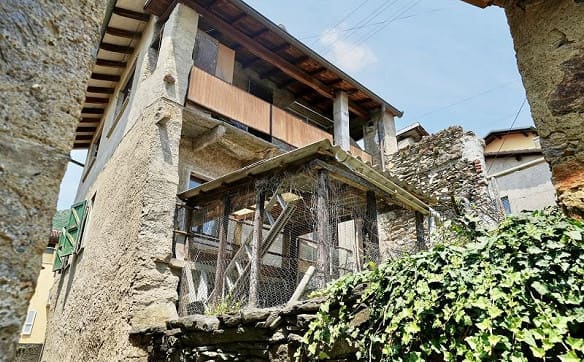 Immobilie in Sala Capriasca - 10-Zimmer-Dorfhaus mit Balkon, Innenhof und Traum-Aussicht   /  cas... - Bild 5