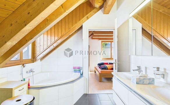 Immobilie in Ramlinsburg - Wohnen mit Weitblick - Attraktive 4.5 Zimmer Dachwohnung mit Galerie - Bild 6
