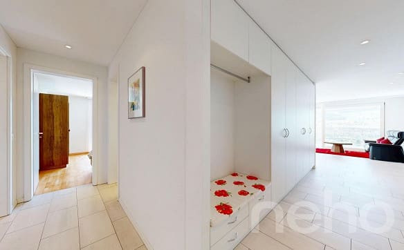 Immobilie in Ennetbürgen - Exklusive Terrassenwohnung mit Panorama-Seesicht - Bild 9