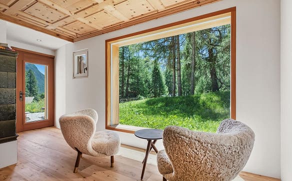 Immobilie in La Punt Chamues-ch - Ferienhaus in La Punt Chamues-ch: ruhig, stilvoll, kernsaniert - Bild 4