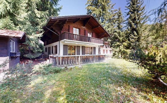 Immobilie in Gryon - Charmant chalet montagnard à Gryon avec vue dégagée - Bild 0