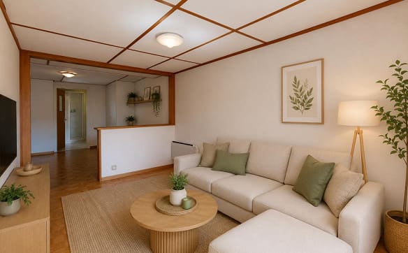 Immobilie in Erde - Appartement 2.5 pièces à Erde – Calme absolu et fort potentiel - Bild 1