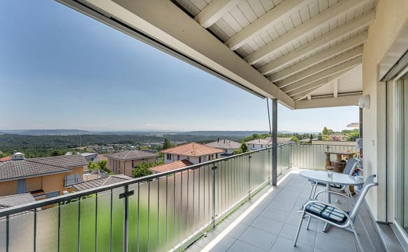 Immobilie in Stetten Sh - Grosszügige 4.5-Zimmer-Eigentumswohnung mit traumhafter Aussicht - Bild 0