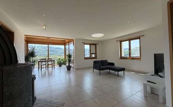 Immobilie in Liesberg Dorf - 7.5 Zimmer-EFH mit traumhafter Aussicht und schönem Garten - Bild 2