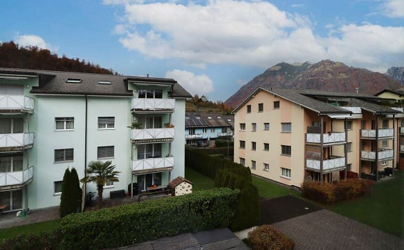 Immobilie in Niederurnen - 4.5-Zimmerwohnung mit Tiefgaragenplatz und Balkon an ruhiger Lage i... - Bild 14