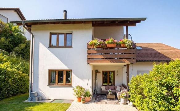 Immobilie in Schleitheim - CHARMANTES DOPPELEINFAMILIENHAUS MIT GARTENIDYLLE IN SCHLEITHEIM - Bild 0