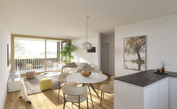 Immobilie in Schönenbuch - NEUBAU – 6.5-Zimmer Maisonette-Dachwohnung mit 202.9 m2 WF (W9) - Bild 5