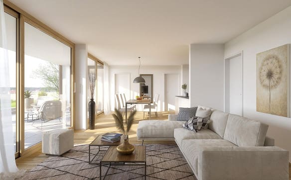 Immobilie in Schönenbuch - NEUBAU – 6.5-Zimmer Maisonette-Dachwohnung mit 202.9 m2 WF (W9) - Bild 6