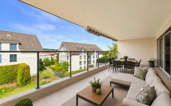 Immobilie in Seengen - Luxus trifft Lebensqualität - Exklusive 5.5-Zimmer-Wohnung mit attr... - Bild 1